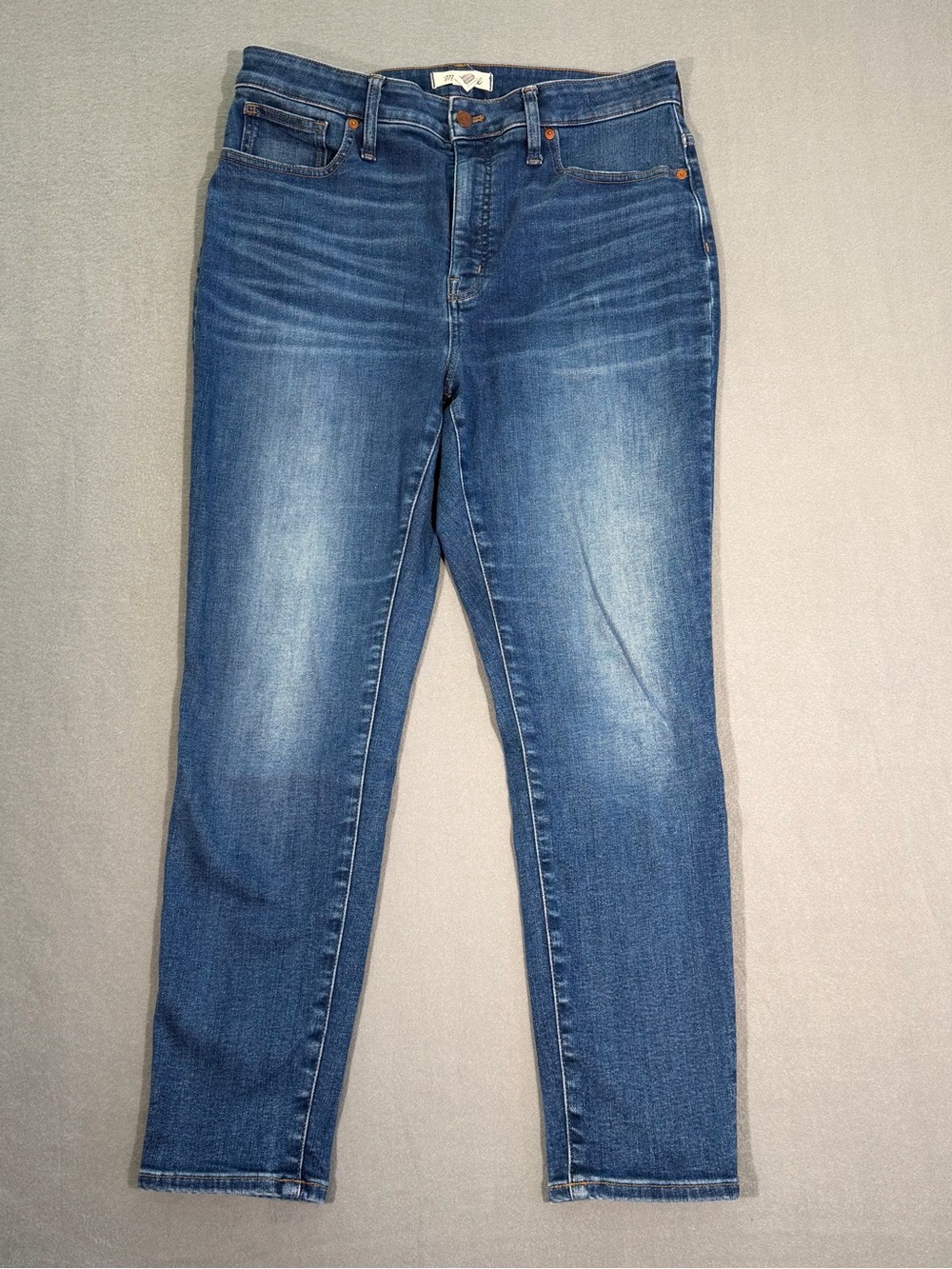 Madewell Women's Dark Blue Skinny Jeans